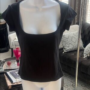 Skims scoop neck cotton jersey